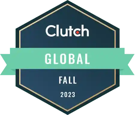 Global top 1000 company on Clutch